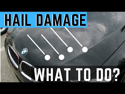 What To Do When You Get a Hail Damage On Your Car. Filing A Claim With Insurance & Hail Repair
