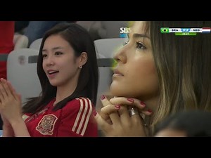 Beautiful Girl Fans of Sports
