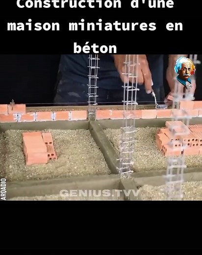 Miniature Building Construction Process Explained