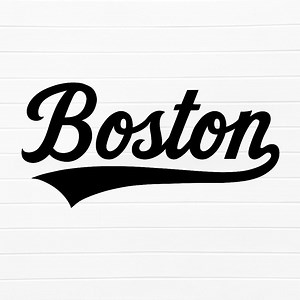 Boston Retro Collegiate Font SVG: Vintage Sports Logo (digital Download) - Etsy