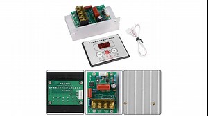 AC 220V 6000W SCR Digital Voltage Regulator,Two-Way Large Power Silicon Voltage Controller,with ABS Panel,for Electric Stoves, Water Heaters, Light Dimmer On Lamps, Speed Controller