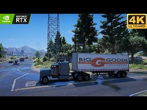 GTA 5 Truck Drive in Ultra Realistic Graphics | Next-Level Realism 4K RTX 3060 TI