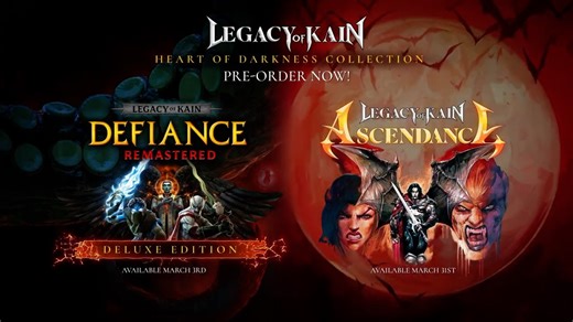 Legacy of Kain Defiance remastered official reveal trailer