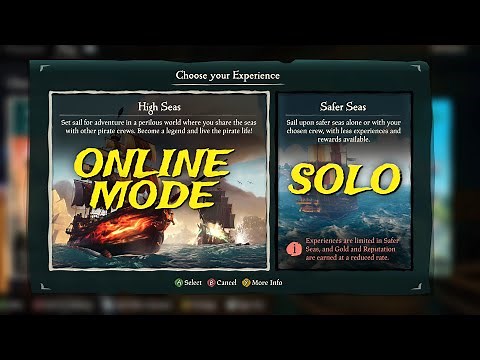 Sea of Thieves Solo Mode [Single Player Game Mode]