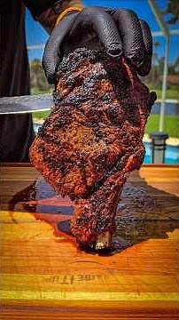 First Cook on a Pellet Grill? Make THIS Steak 🔥 #steak #grilling #bbq #bbqshorts #dinner