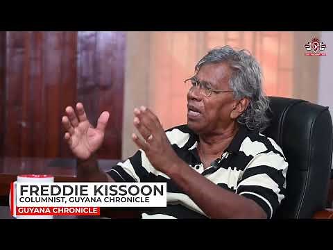 PERSONALITY PROFILE INTERVIEW WITH GUYANA CHRONICLE'S COLUMNIST FREDDIE KISSOON