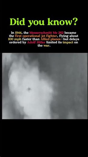 The Jet That Came Too Late: Germany’s Me 262 and Hitler’s Fatal Delay