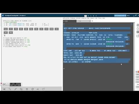 How to issue a ticket in Galileo,