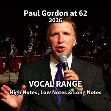 Paul Gordon Vocal Range in 2026 aged 62