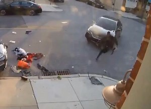 Viral Video: Woman Tries to Run Car Over Boyfriend Three Times, Ends Up Destroying House