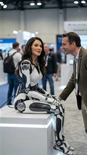 Unveiling the Future: Amazing Realistic Humanoid Robots 🤖✨ #innovation #expo2025 #techtrends #robot