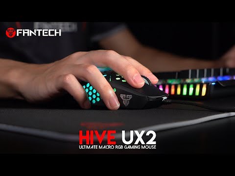 HIVE UX2 ULTIMATE MACRO RGB GAMING MOUSE