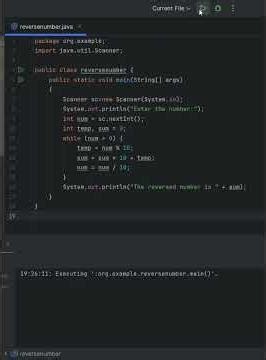 Reverse a Number #coding #codeblocks #owncode #correctcoding #programming #javaprogramming #java