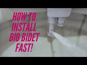 Installing the Bio Bidet Slimedge