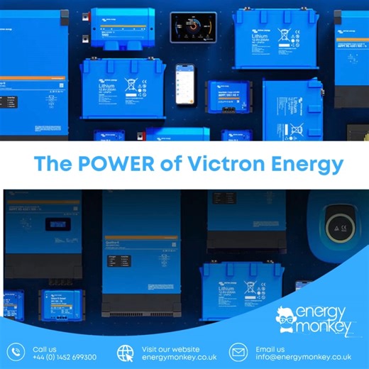 🔵⚡ 𝗧𝗵𝗲 𝗣𝗼𝘄𝗲𝗿 𝗼𝗳 𝗩𝗶𝗰𝘁𝗿𝗼𝗻 𝗘𝗻𝗲𝗿𝗴𝘆 ⚡🔵 When it comes to energy systems that actually deliver, 𝗩𝗶𝗰𝘁𝗿𝗼𝗻 𝗘𝗻𝗲𝗿𝗴𝘆 𝘀𝘁𝗮𝗻𝗱𝘀 𝗶𝗻 𝗮 𝗹𝗲𝗮𝗴𝘂𝗲 𝗼𝗳 𝗶𝘁𝘀 𝗼𝘄𝗻. Trusted worldwide by adventurers, businesses, and off-grid pros, Victron gives you the confidence to power anything, anywhere 💡 𝗪𝗵𝘆 𝗩𝗶𝗰𝘁𝗿𝗼𝗻 - 𝗨𝗻𝗺𝗮𝘁𝗰𝗵𝗲𝗱 𝗥𝗲𝗹𝗶𝗮𝗯𝗶𝗹𝗶𝘁𝘆 - Built to perform day after day in vans, boats, homes & off-grid setups 𝗦𝗲𝗮𝗺𝗹𝗲𝘀𝘀 𝗖𝗼𝗺𝗽𝗮𝘁𝗶𝗯𝗶�