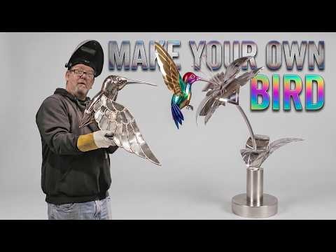 The Secret to Creating Your Own High-End Stainless Metal Hummingbirds