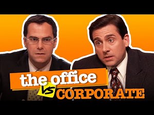 The Office VS Corporate | The Office US | Comedy Bites