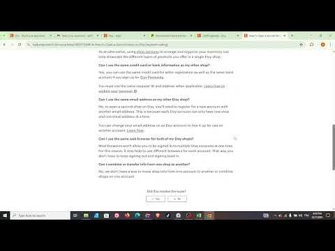 How Many Stores Can You Open With Etsy - Detailed Answer