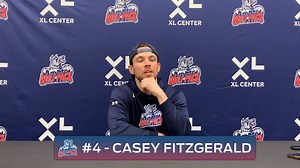 2.5K views · 40 reactions | Wolf Pack Captain, Casey Fitzgerald, met with the Hartford media following the regular season finale on Friday night. | Hartford Wolf Pack | Facebook