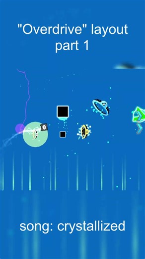 crystallized layout | part 1 #gd #gddemon #gdlayout #geometrydash