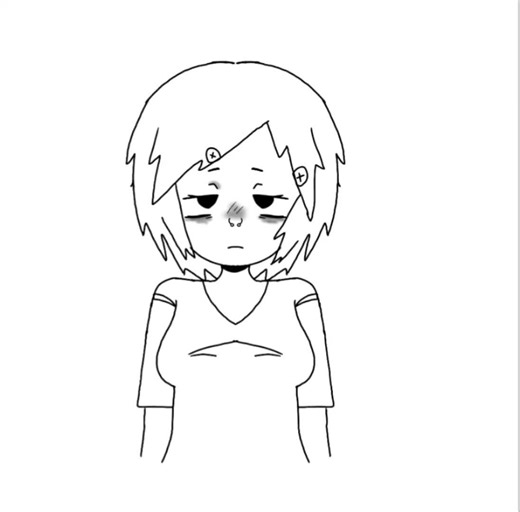 first time animating kinda scared. IT'S SO CHOPPY WHY. #animating #fyp #foryoupage #wlw #viral