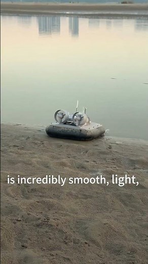 An RC Hovercraft with Great Looks and Performance