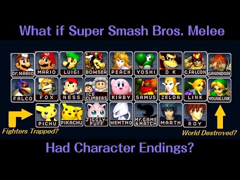 What if Super Smash Bros. Melee had character endings?