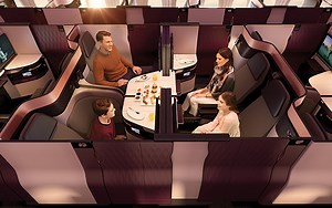 Qatar Airways Business Class to Europe