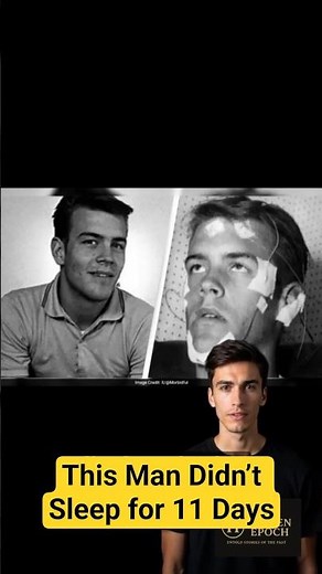What Happens If You Never Sleep | This Man Didn’t Sleep for 11 Days #history #experiment #facts