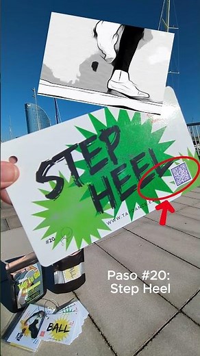 Paso de Claqué #20: STEP HEEL (Principiantes) 👣 #Tapeamelo #Shorts #baile #animation #arte