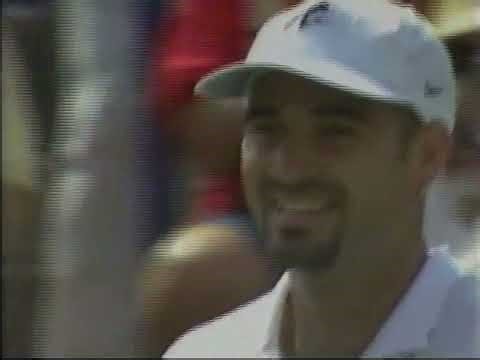 US Open 1996 2R Agassi vs Paes