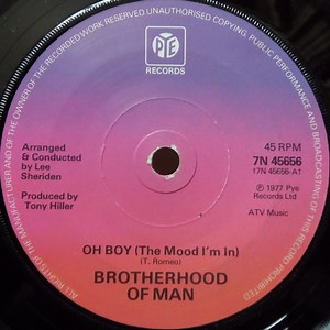 Brotherhood Of Man - Oh Boy (The Mood I'm In)