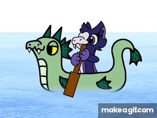 Row Row Row Your Dragon Boat 🐉🛶 on Make a GIF