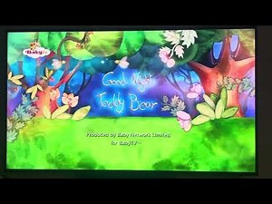 BabyTV Good Night Teddy Bear End Credits