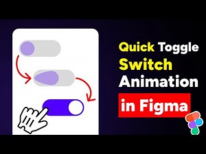 Toggle Switch Figma : Create an interactive toggle switch | Figma Tutorial