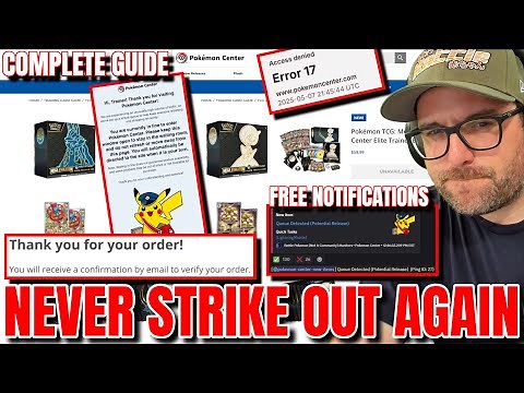 Pokemon Center Releases & Restocks Guide - Everything You Need To Succeed