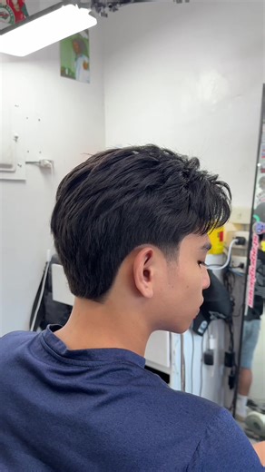 Stylish Low Taper Fade Comb Over Haircut