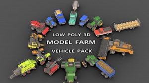 3D model Farm Vehicle Pack - 3D model by Sidra (@Sidramax)