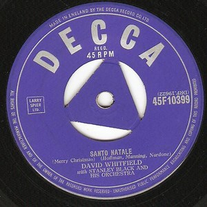 David Whitfield - Santo Natale = Merry Christmas