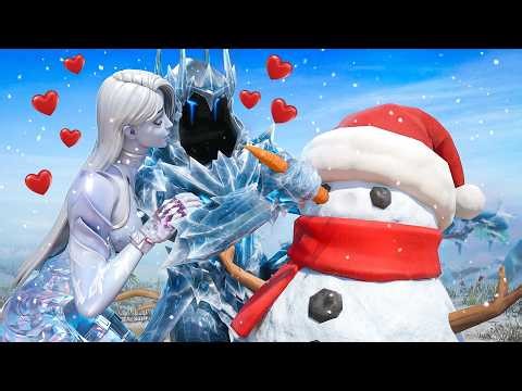 Ice King & Lady Windfrost FALL IN LOVE.. Fortnite Love Story