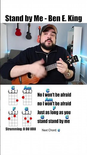 Stand By Me - Ben E. King EASY Ukulele Tutorial