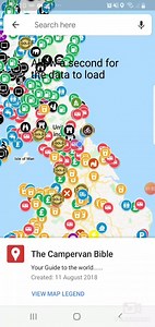 19K views · 16 reactions | Want to overlay our interactive map to your Google maps app? Check out how below!  If you'd like access to our interactive map click here (on sale for £3.99!!)  Www.thecampervanbible.co.uk/sign-up | The Campervan Bible | Facebook