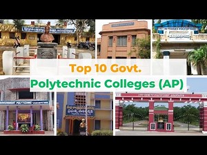 Top 10 Govt Polytechnic Colleges