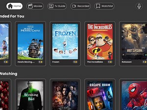 Smart TV OTT Platform UI