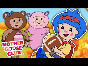 Thanksgiving Day + More | Mother Goose Club Cartoons #NurseryRhymes