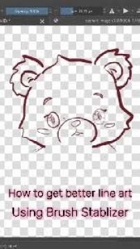 How to get better line art in Krita