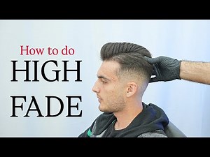 How to Master a Clean High Fade & Side Part Blowout (Pro Barber Tutorial)