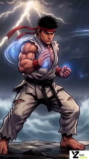 Ryu Channels the Storm ⚡ Training to Unleash the Perfect Hadouken