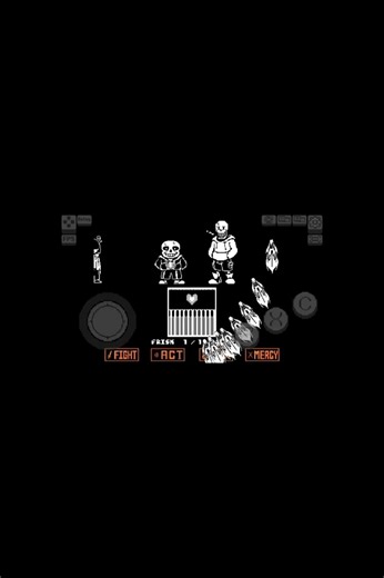 BAD TIME TRIO NO HIT MOBILE!! #mobile #undertale #sans #nohit