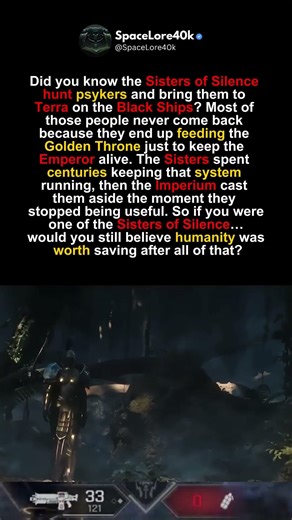 Sisters of Silence got betrayed💀 #shorts #gaming #viral #ps5 #warhammer40k